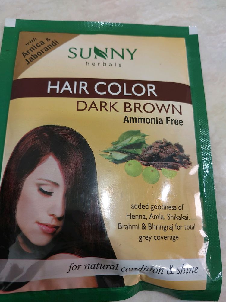 Herbal Hair Color Dark Brown