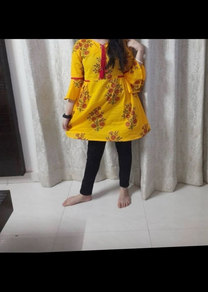 Kurta In Frock Style