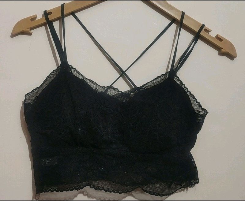 Black Net Bra For Girl Or Woman 30 Bust