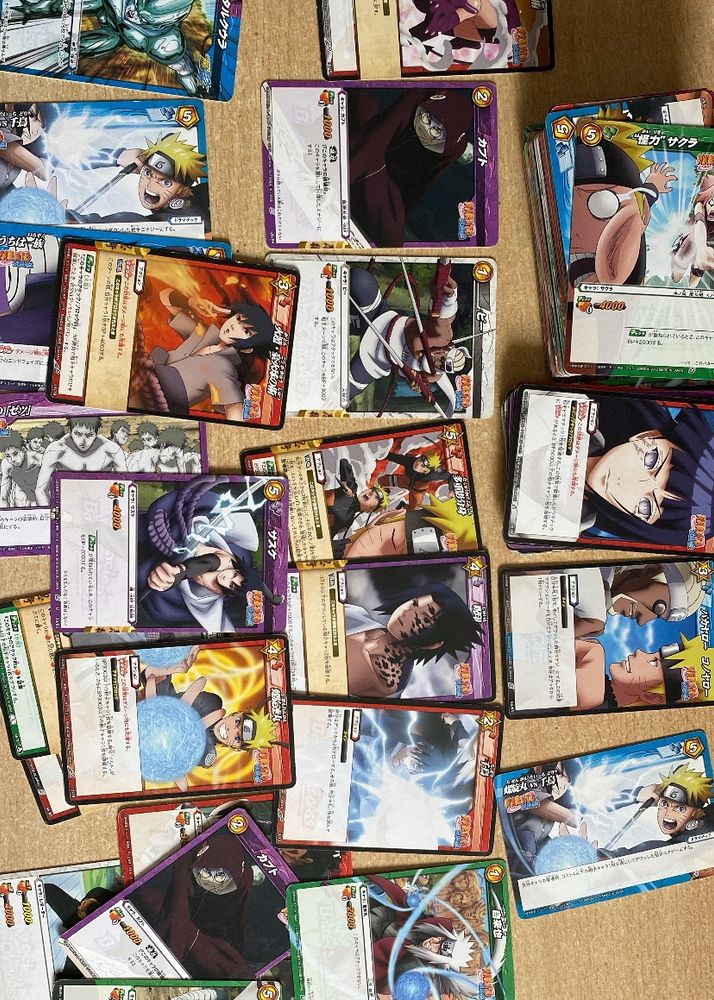 Naruto Japanese Cards