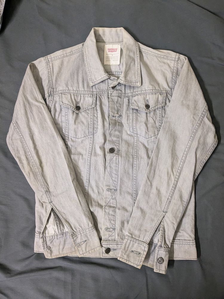 Original Levi's Grey Denim Jacket.