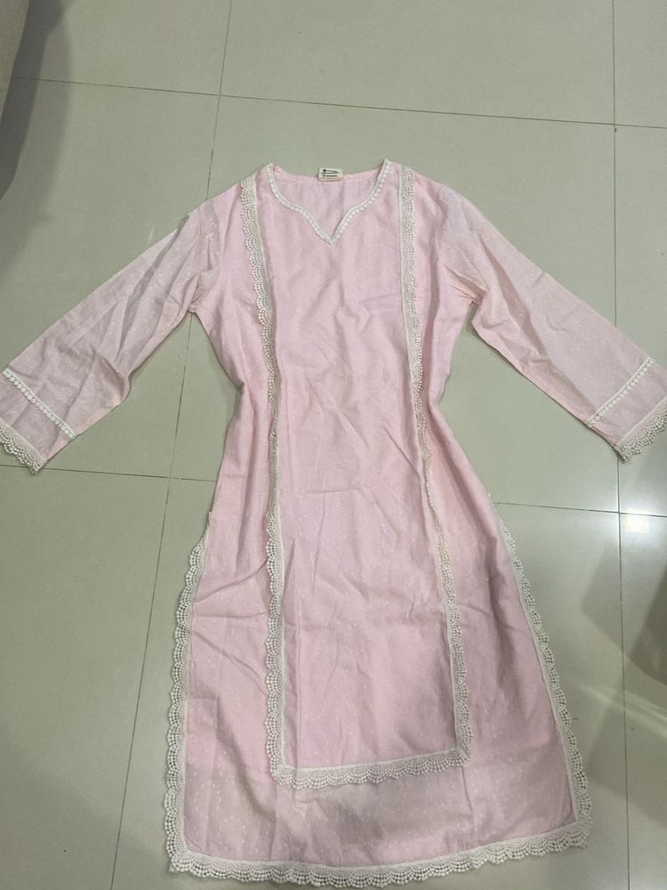 Soft Rose Classic Kurta From Alaya