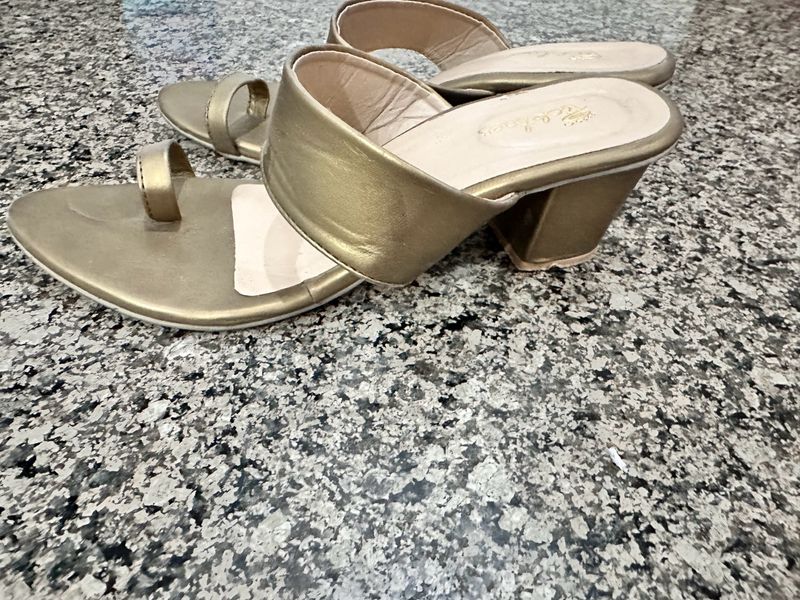 Gold Party Sandals