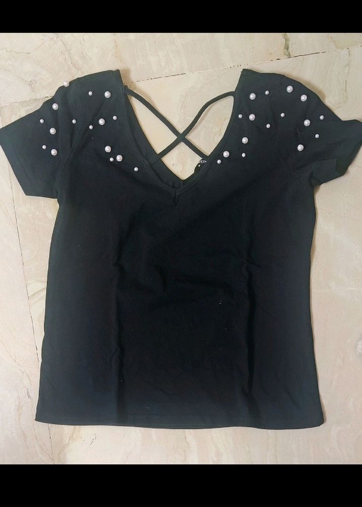 Black Shein Top