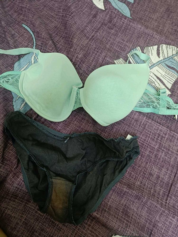 Used Bra Panty Combo