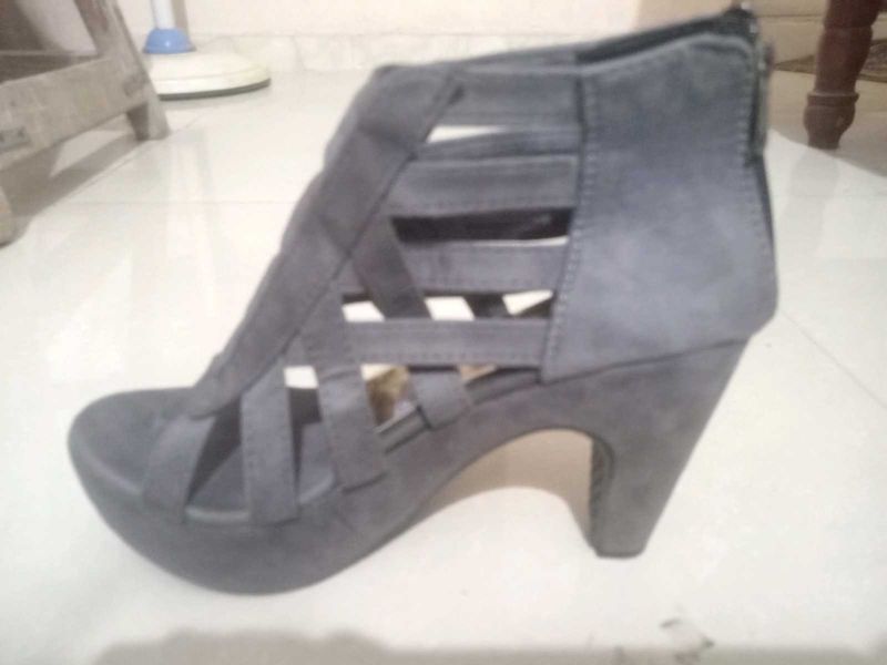 Grey Women's Wedges