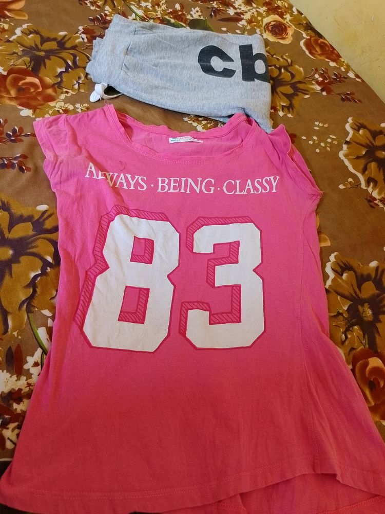 Pink T Shirt For Baby Girl