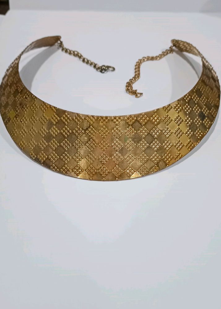 Golden Necklace Brand New