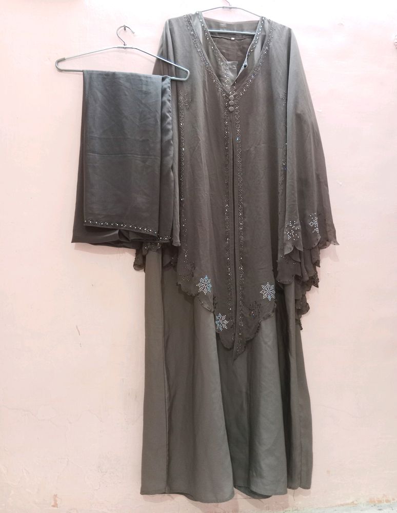 Nude Colour Abaya