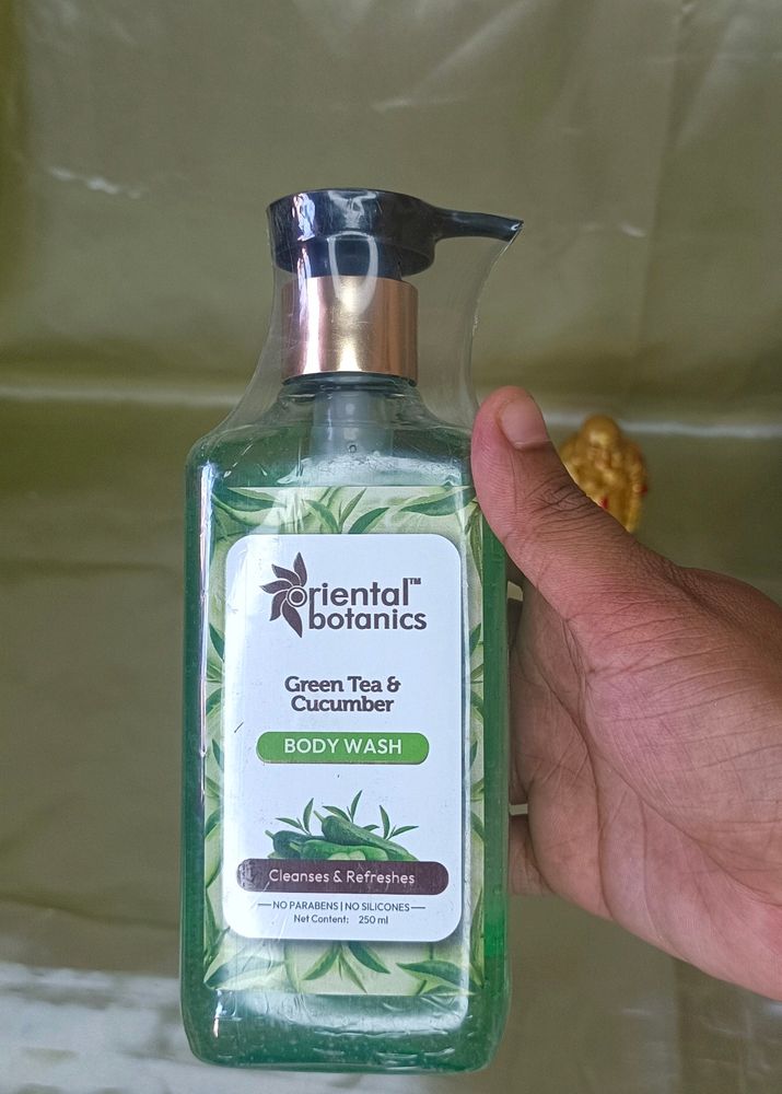 Green Tea And Cucumber Body Wash