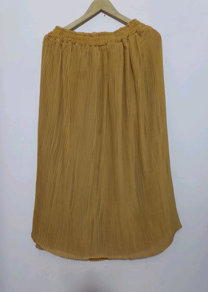 Georgete Pleated Skirt