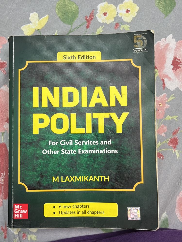 Indian Polity By M Laxmikanth( 6th Edition)