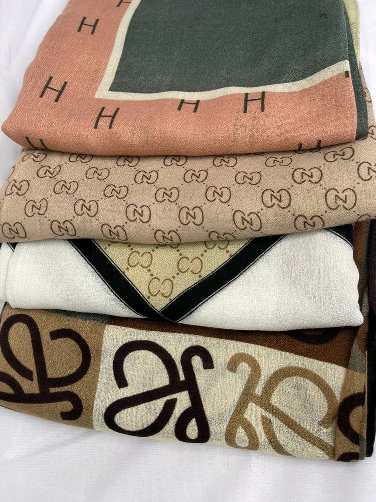 BRANDED PRINTS Hijab/scarfs  ( 400rs Each )