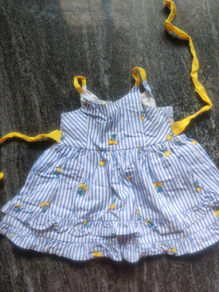 Unused Babygirl Frock 3-6 M