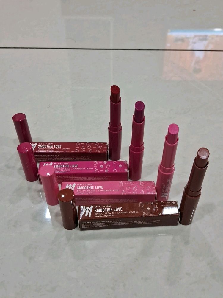 Mtglamm Tinted Lipbalm Combo Of 4