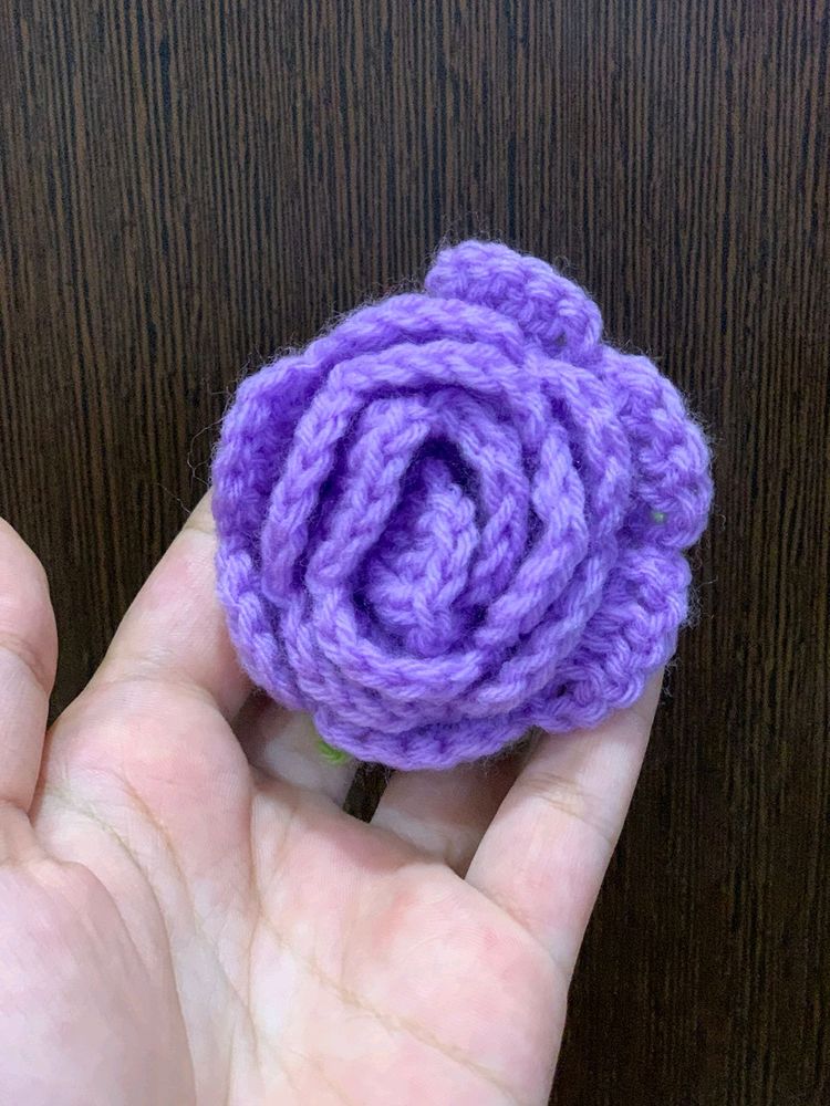 New Crochet Rose Handmade