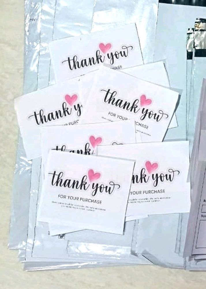 100 Thank You For Purchasing Notes