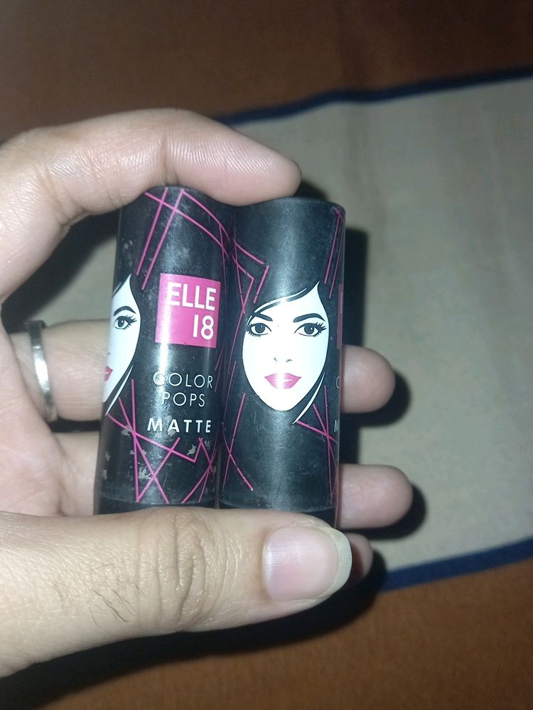 Elle 18 Color Pop Lipsticks Combo Of 2