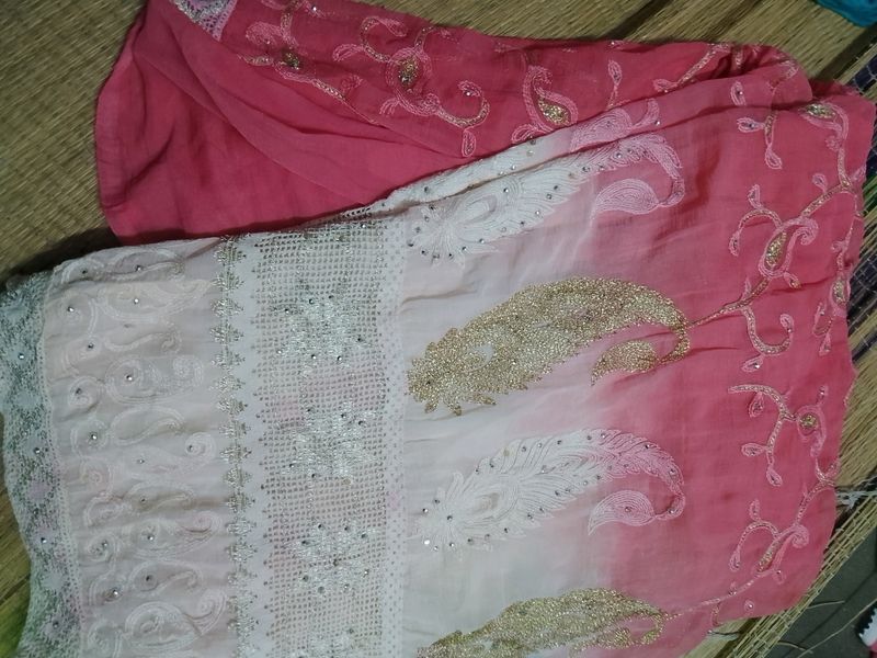 Heavy Embroidery Saree