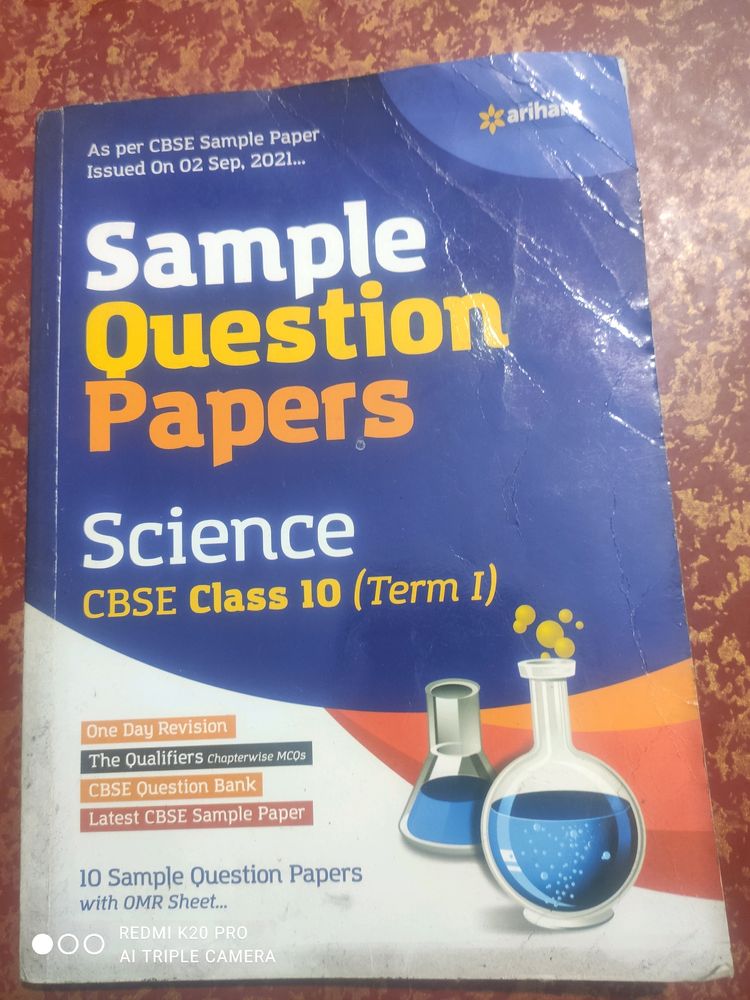 Arihant Cbse Class 10 Science Sample Papers