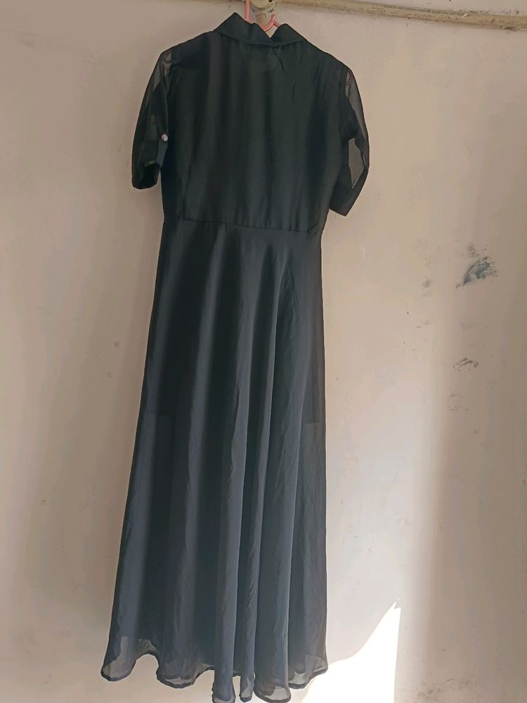 Full Length Georgette Maxi Dress