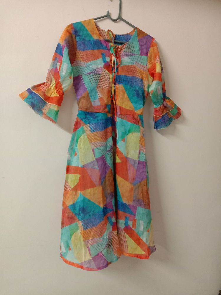 Multi Colour Dress For Women