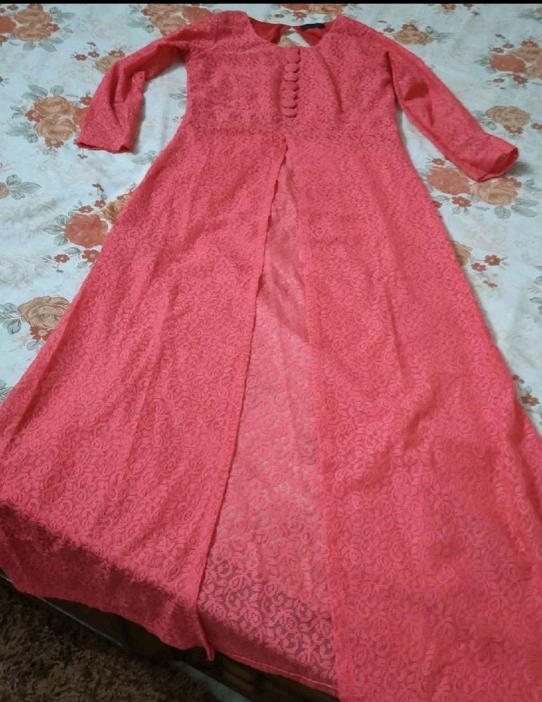 Beautiful Front Cut Long Kurti❤️