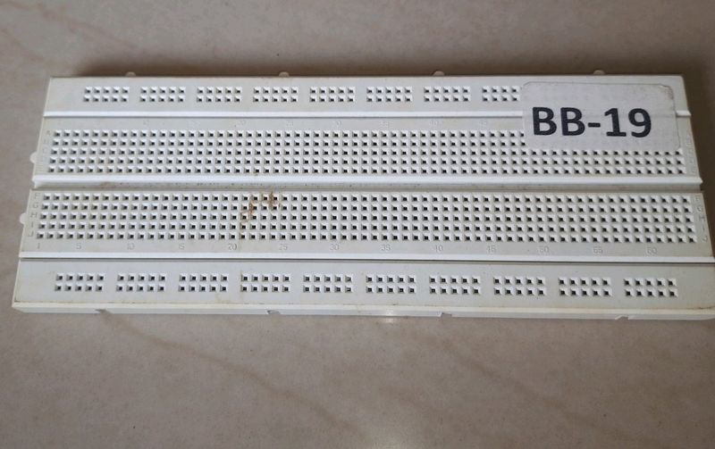 Breadboard for prototyping with 840 tie points