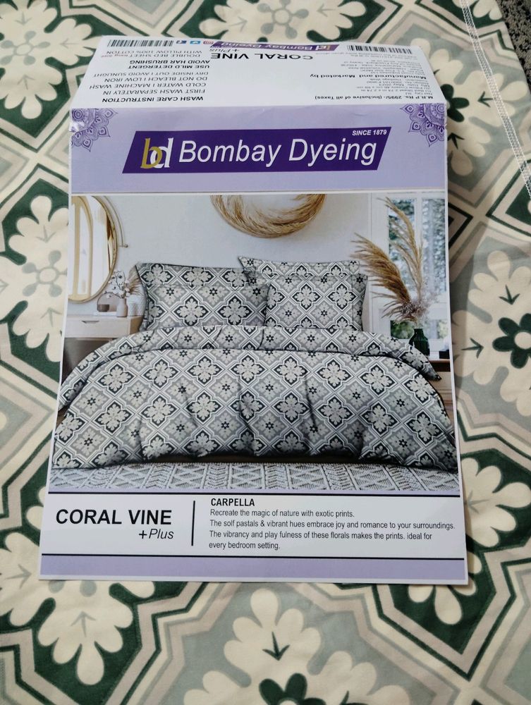 Bombay Dyeing Double Bedsheet