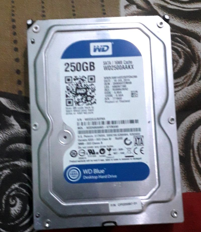 Wd 250gb Harddrive