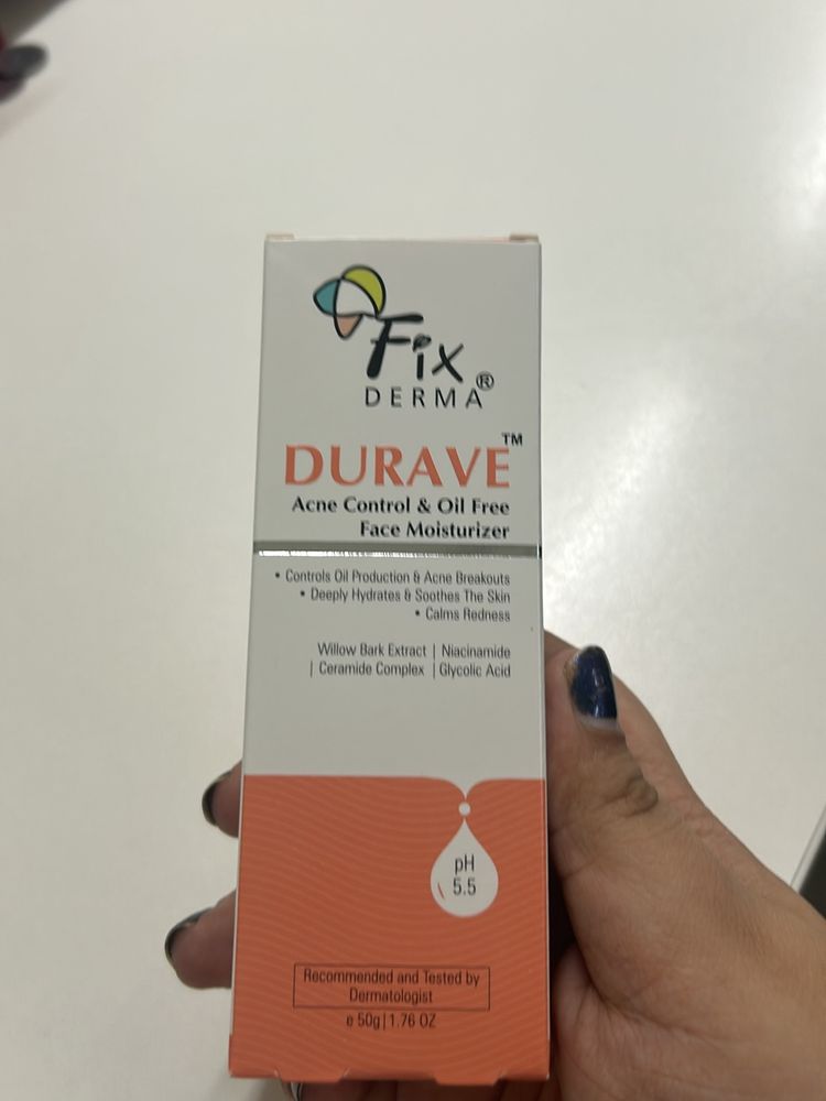 Fix Derma Durave Acne Control Oil Free Moisturizer