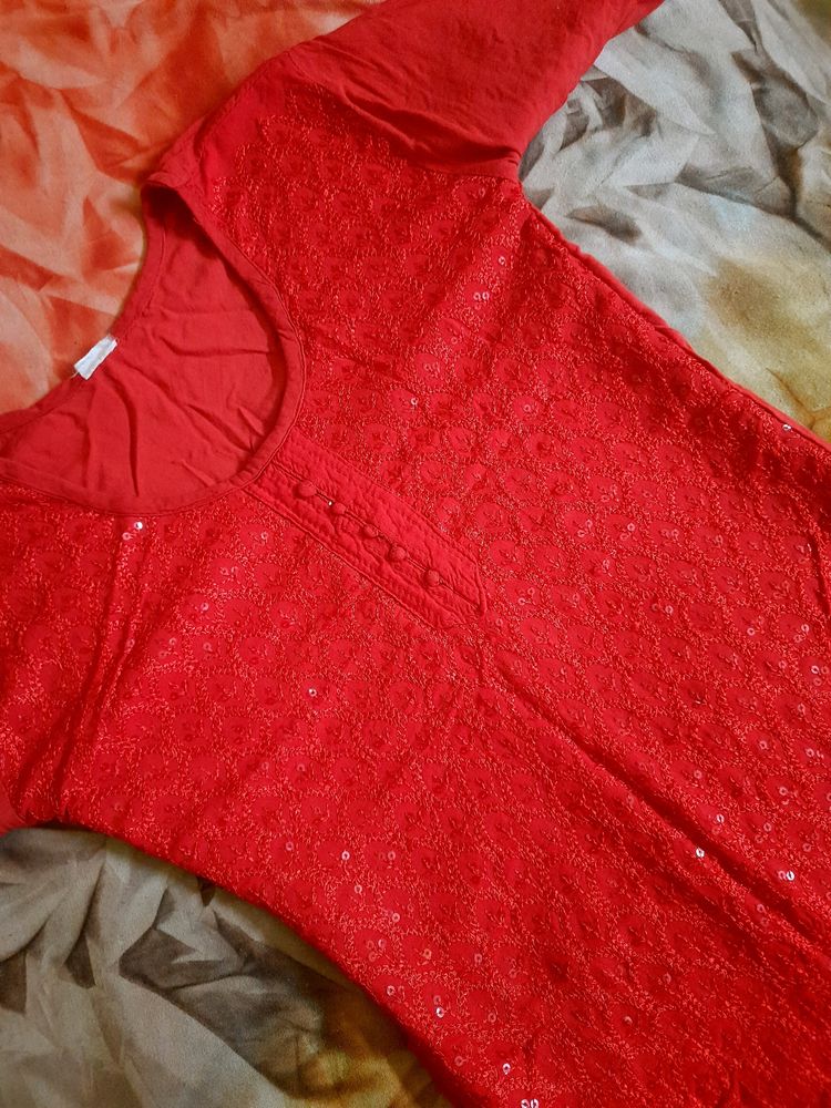 chikankari kurti