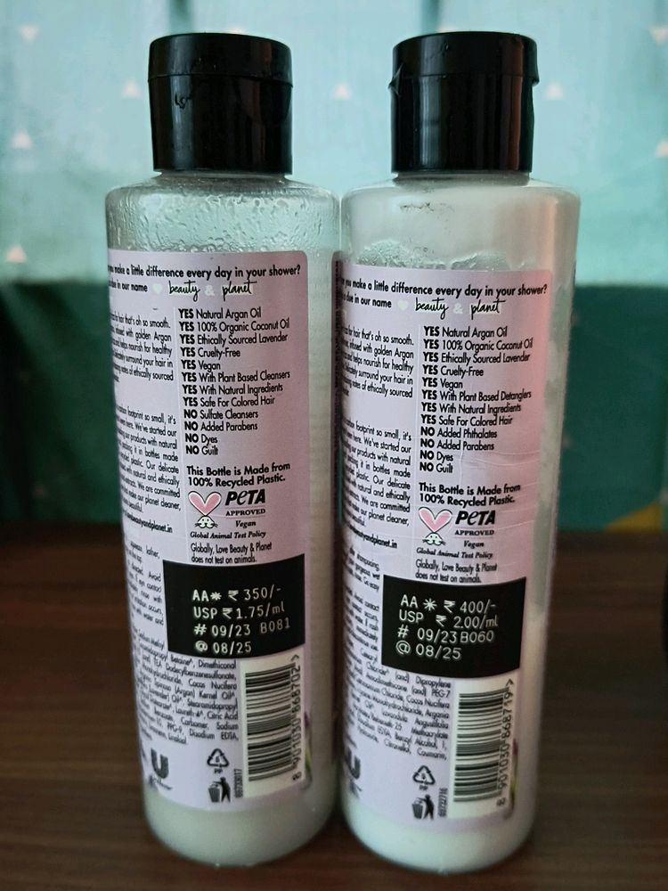 Love Beauty And Planet Shampoo & Conditioner