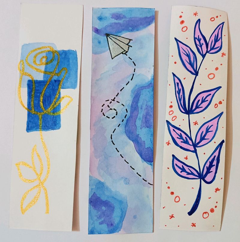 Unique Bookmarks Set Of 3