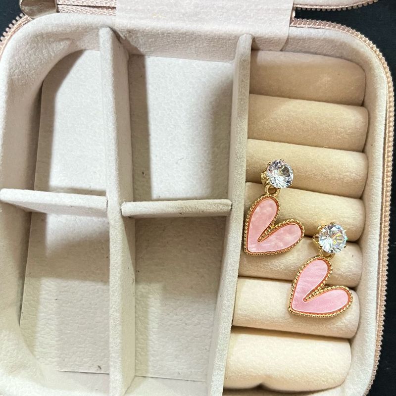 Pack Of 4 Heart Earrings