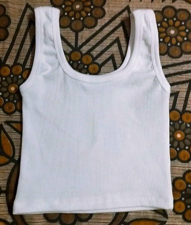 White Tank Top,