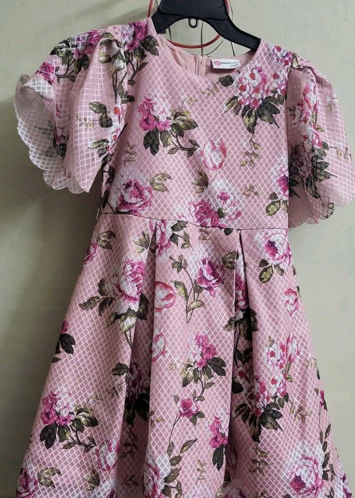 Brand Peppermint Partywear Frock For Lil Princes