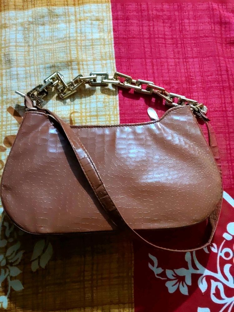 Tan Shoulder Bag