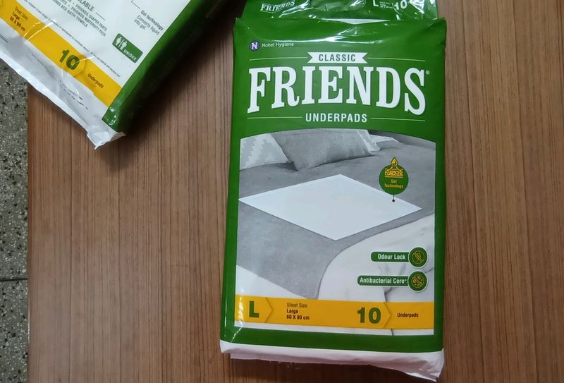 Friends Underpads- 7 Packs