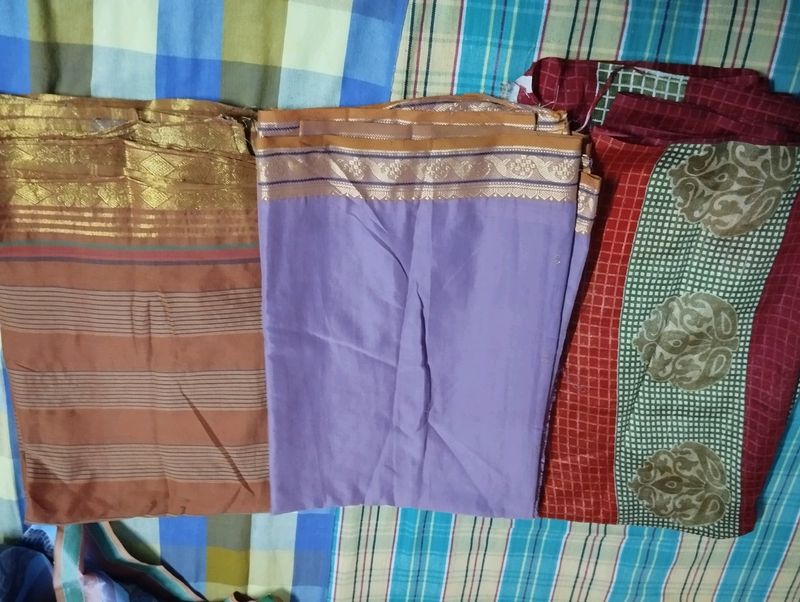 combo of 3 sarees....