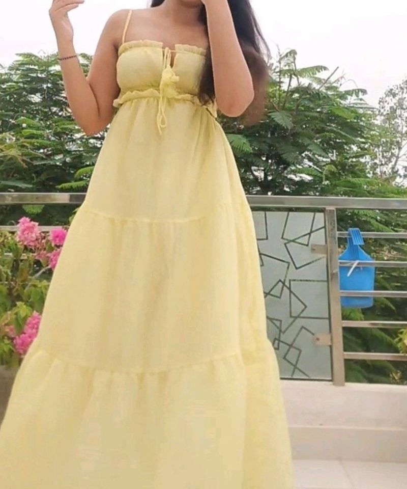 Yellow Maxi Dress