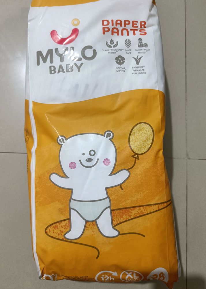 Mylo Diaper XL Size - Pack Of 28 Diapers