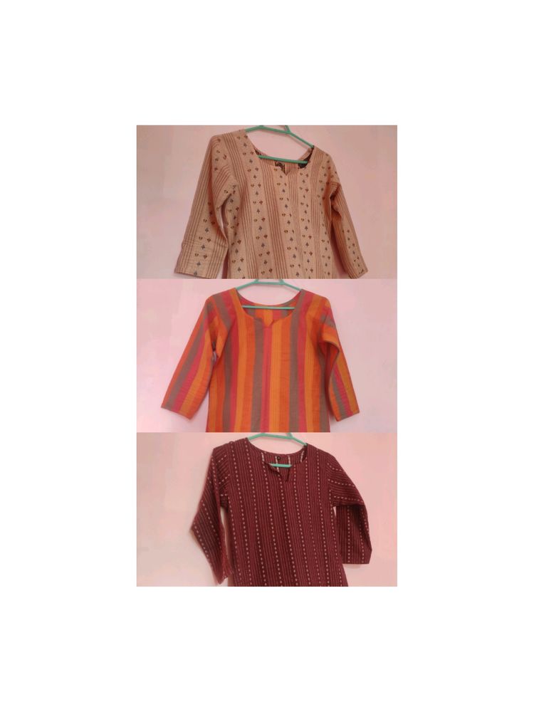 💝3 Short Kurti 🧡