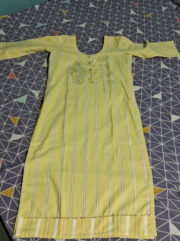 Kurti With Paint Set