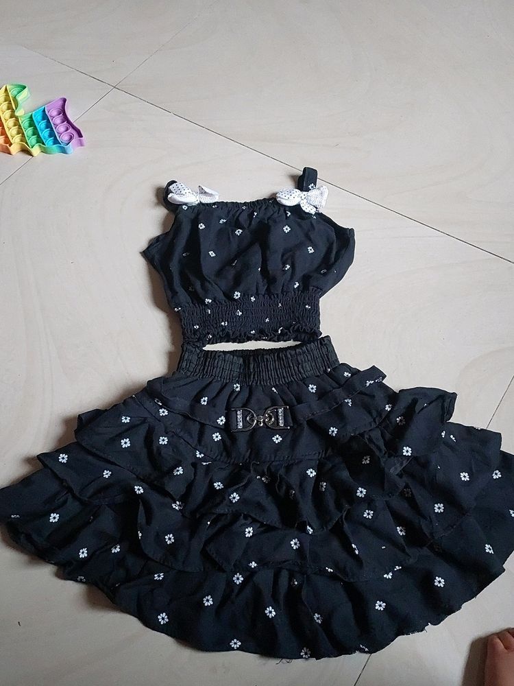 6 To 18 Months Baby Girl Skirt