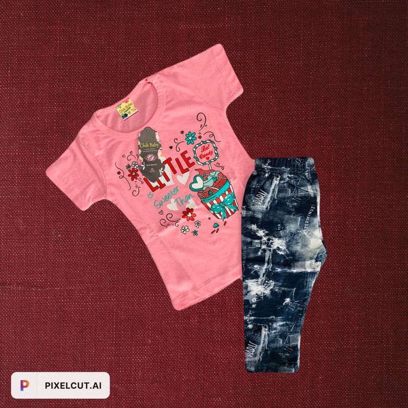 Baby Girl Capri Suit