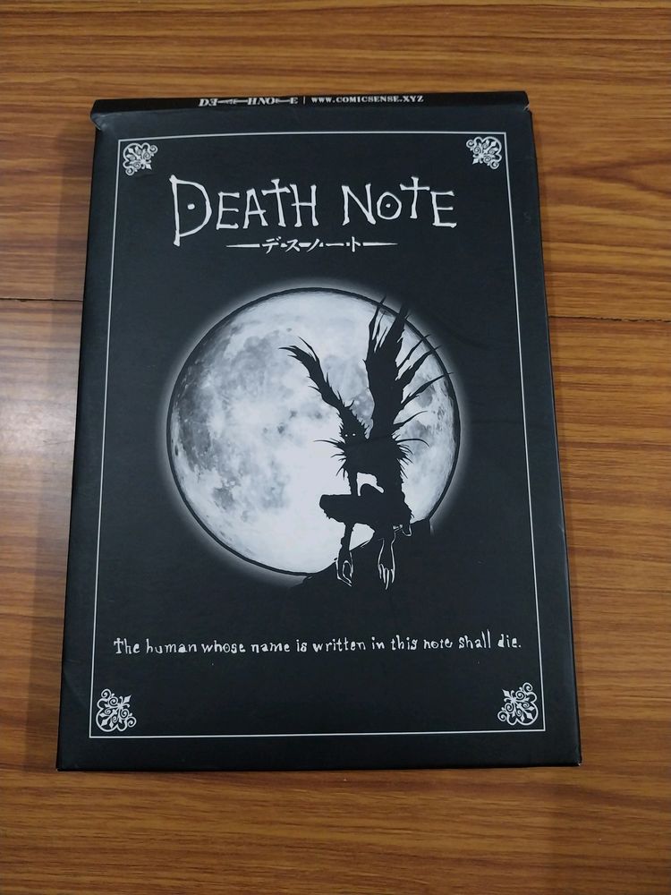 ORIGINAL DEATH NOTE AS SHOWN IN THE ANIME LEATHER