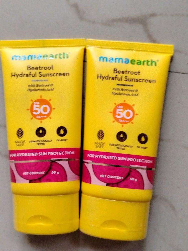 Beetroot Sunscreen Set Of 2pcs