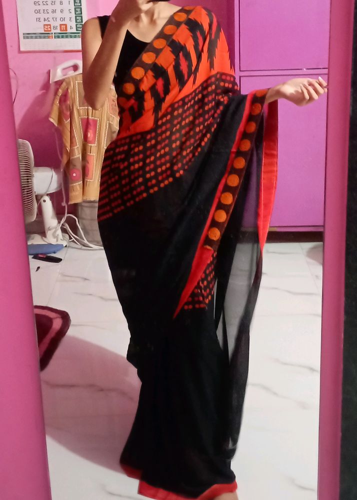 Beautiful Black Saree