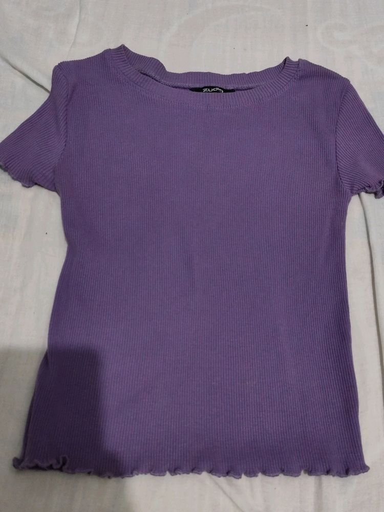 Lavender Zudio XS Tee